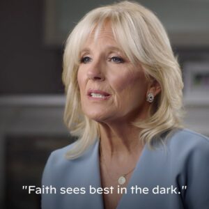 Jill Biden Instagram - Right now, so many families are hurting. I know in my heart that if we entrust this country to Joe, he will do for these families what he did for ours.

He will bring us together, he will help us find light in the darkness, and he will keep hope for the future alive in all of us.