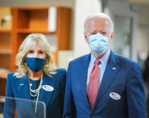 Jill Biden Instagram - Vote. We did.