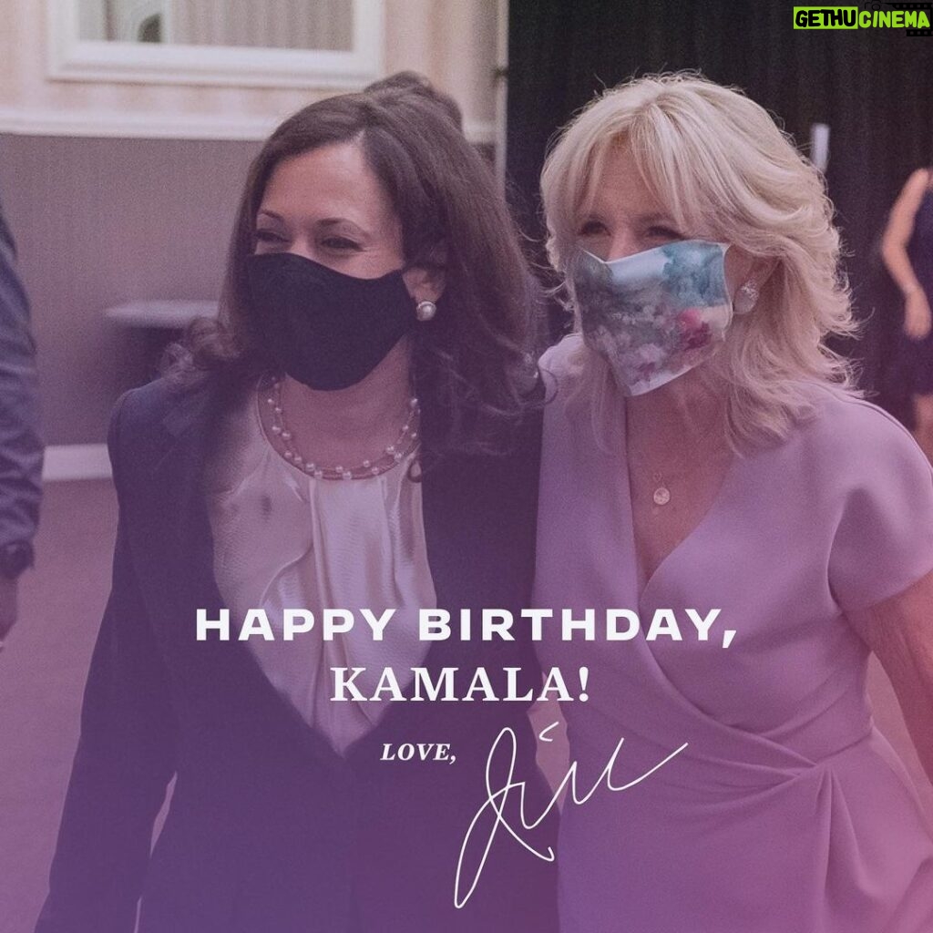 Jill Biden Instagram - It’s KA-MA-LA.