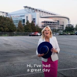 Jill Biden Instagram - Texas, Our Texas! Get out there and vote!
