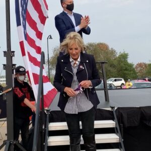 Jill Biden Instagram - Thanks again, Iowa! Don’t forget early voting begins Monday, October 5th!