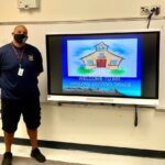 Jill Biden Instagram - We need a president who listens to educators. This is Mr. Christopher Wiggins. Let’s listen to him. He teaches 2nd grade at Shortlidge Academy in Wilmington, Delaware where I had the pleasure of visiting him on Tuesday. To support his students during this pandemic, Mr. Wiggins, like so many other educators, has made adjustments to his teaching plan in order to prepare for this school year. Educators everywhere are adapting to teaching remotely. Mr. Wiggins has decided to teach virtually from his classroom. He wants his students to get a sense for what their classroom will look and feel like once they're back. His priority is to build community and make his students feel safe. Teachers like Mr. Wiggins make me proud to be an educator. Shortlidge (Evan G.) Academy