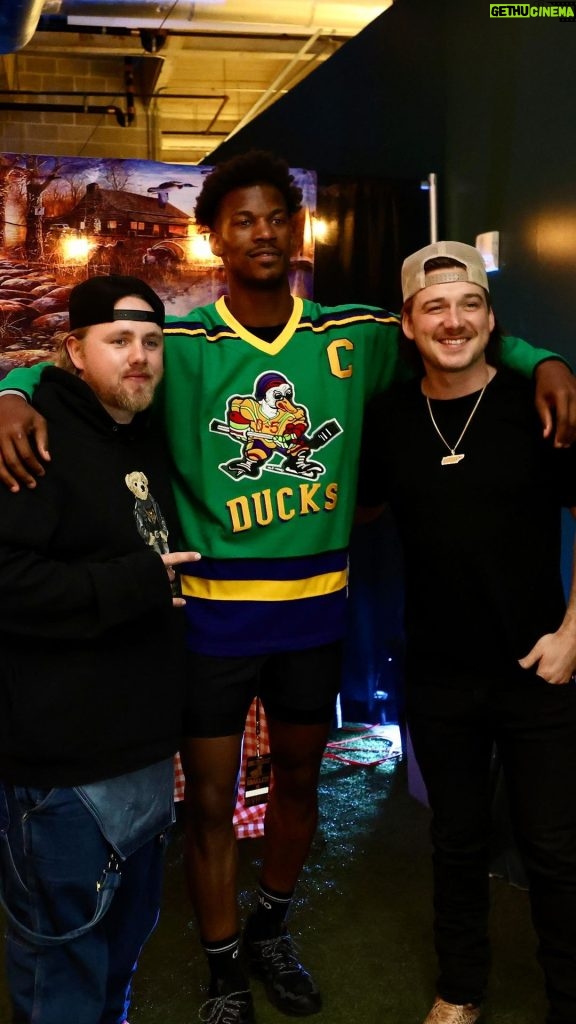 Jimmy Butler Instagram - through the up down we got what we got, we don’t need the rest. @morganwallen thank you for everything my brother. Milwaukee, Wisconsin