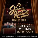 Jimmy Kimmel Instagram - If you’re in Vegas, come to @KimmelsComedyClub this weekend to see our @JimmyKimmelLive writers onstage before we send them back to their cubicles. Tickets at the link in bio. @JesseJoyce1 @BryanCooking @TroyWalkeresq @ThatDevinField @RoryAlbanese