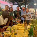 Jimmy Kimmel Instagram – Belting out showtunes with my best friends Michael Jordan & @MagicJohnson at the world-famous Da Paolino Ristorante in #Capri Capri, Italy