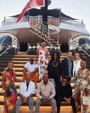 Jimmy Kimmel Instagram - Another Magical summer with my friends 

@MagicJohnson @TheCookieJ @SamuelLJackson @LtJackson_ @JudgeGregMathis @LindaReeseMathis @VP_ATL_