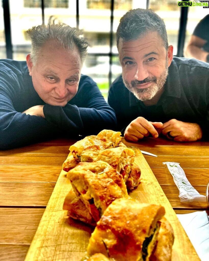 Jimmy Kimmel Instagram - The lord hath blessed us with another great restaurant from Chris Bianco - and the sandwiches are every bit as good as the pizza. @PaneBiancoLosAngeles ROW DTLA