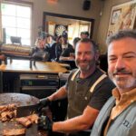 Jimmy Kimmel Instagram - this pork is nuts @adamperrylang bbq popup at @grunionsmb