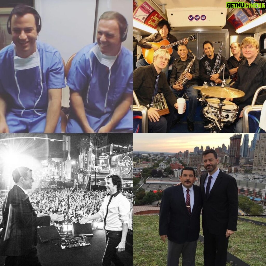 Jimmy Kimmel Instagram - 21 photos from 21 years of @JimmyKimmelLive - happy anniversary to us!