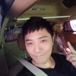 Jin Goo Instagram - #E.T 와 함께~ 오랜만이지^^ 모두모두 보고 싶어요~ E.T도 안전벨트!! #교통안전캠페인