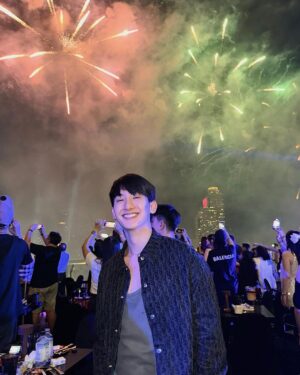 Jirakit Kuariyakul Instagram - Wrapped up 2023 and be happy for 2024! Happy New Year 🎊