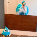 JoJo Siwa Instagram - I’m sooooo Ready for today!!😍 The Premier of my first ever feature film, Angry Birds The Movie 2!! I’m so excited! I can’t wait for you all to see my outfit!💙❄️