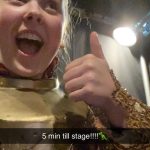 JoJo Siwa Instagram - look who it is!!🦖🦖🦖 I had the best time of my life. seriously. Thank you so much @nickcannon @maskedsingerfox @foxtv for letting me be part of such an incredible TV show! Thank you to Lindsay, The athletic one, Tamara, My happy in ear guy, Chris, and all of the crew on The Masked Singer for becoming a part of my family and treating me as a part of yours❤️ I loved getting to be the T-Rex so much. 🦖 I’m sad to say goodbye to my lil dino friend we named Jeddie, but she will live in my heart and soul for forever! 🤟🏼 Thank you to all of you for being so nice and kind to the TRex! it was so fun seeing all of you guess! and it was SO hard not to talk about it! but i did it!😜 Ok.... i love you T-Rex. and i miss you. all i want is to put all 18 layers of this costume back on right now hahah!!