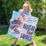 JoJo Siwa Instagram - TODAY IS THE DAY!! MY NEW SONG “High Top Shoes” IS OUT!!💜🎉 YOU CAN DOWNLOAD IT RIGHT NOW!! THE LINK IS IN MY BIO🔥 YAYYY!!! This is my favorite song that I’ve ever created!! I am so happy that you all can finally listen to it!!!🌈😍