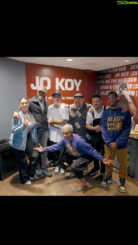 Jo Koy Instagram - I’m still on cloud 9 from The Forum… you know I had to bring my friends with me!