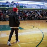 Jo Koy Instagram - Went back to my high school to give back. Proud of my sister for representing JK foundation and making this beautiful moment happen. Our goal is to continue to inspire @hfhsfalcons students to follow their dreams. Mahal kita!! Henry Foss High School Alumni
