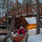 Joalin Loukamaa Instagram - Paid partnership @cocacolafi @cocacola 🎄 I was lucky enough to fly to Rovaniemi (Lapland) with @cocacola to discover the magical never sleeping Christmas town & it’s lovely people🎅 you could hop on the iconic Coca-Cola truck too if the lucky one is you ☺️ check my stories and download the Coca-Cola app! 🤍 #CocaColaChristmas Arctic Circle Rovaniemi