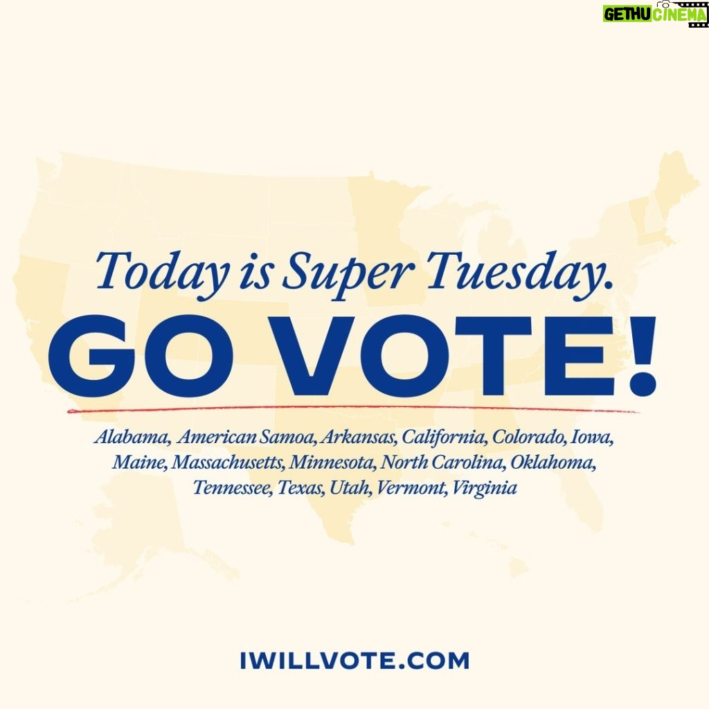 Joe Biden Instagram - If you’re in a Super Tuesday state or territory, polls are starting to open. Now is the time to make your voice heard. Confirm your polling place at the link in my bio.
