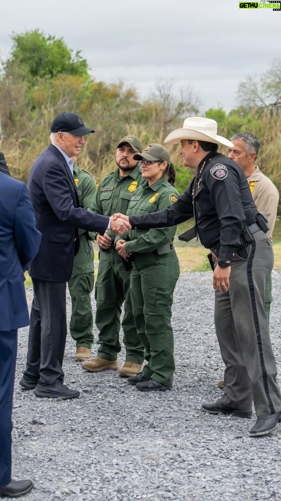 Joe Biden Instagram - My message to Trump: Instead of playing politics, why don’t you join me in telling Congress to pass the Bipartisan Border Security Agreement?