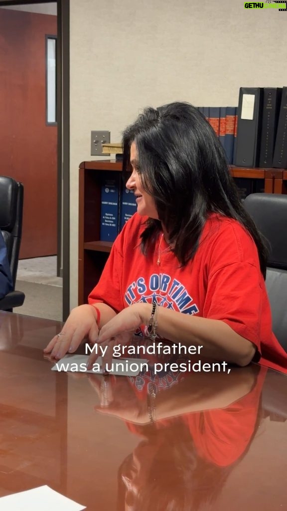Joe Biden Instagram - Anna followed in her grandfather’s footsteps to become a union member, and now her kids are union members at the same plant. Their union gave them health care and the ability to take care of themselves. We’re giving middle class families like Anna’s a fair shot.