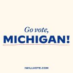 Joe Biden Instagram – Michigan, it’s time to head to the polls! Every vote counts.

You have until 8pm local time to cast your ballot in the primary.