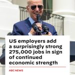 Joe Biden Instagram – The great American comeback continues.