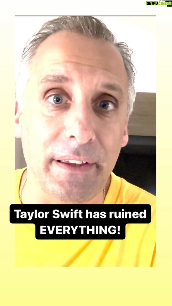 Joe Gatto Instagram - Taylor Swift has ruined everything. Full vid on my YouTube channel. Link in bio.