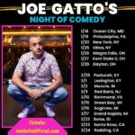 Joe Gatto Instagram - The tour rolls on. Here’s where I am if you want to come out and laugh together. Thanks all who’ve come out so far. Tickets at www.joegattoofficial.com or link in bio.