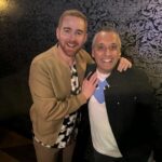 Joe Gatto Instagram - So happy to laugh out loud at the Ricky Stanicky premiere. So fun to have a new R - Rated comedy that was just fantastic. Humor, heart and my very good friend and celebrated ginger Andrew Santino delivers the funniest line in the movie. Proud of you buddy. Check it out on Amazon Prime. #rickystanicky