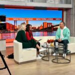 Joe Gatto Instagram - What a great morning guesting on @nylivingtv with these wonderful ladies. Thanks for such a fun interview Marysol and Alex. Genuine, great conversation and laughs. And also met the legend @kennethcolereal and got to thank him for all the amazing products throughout the years he’s given the world. @kenethcole @pix11news
