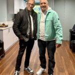 Joe Gatto Instagram - What a great morning guesting on @nylivingtv with these wonderful ladies. Thanks for such a fun interview Marysol and Alex. Genuine, great conversation and laughs. And also met the legend @kennethcolereal and got to thank him for all the amazing products throughout the years he’s given the world. @kenethcole @pix11news