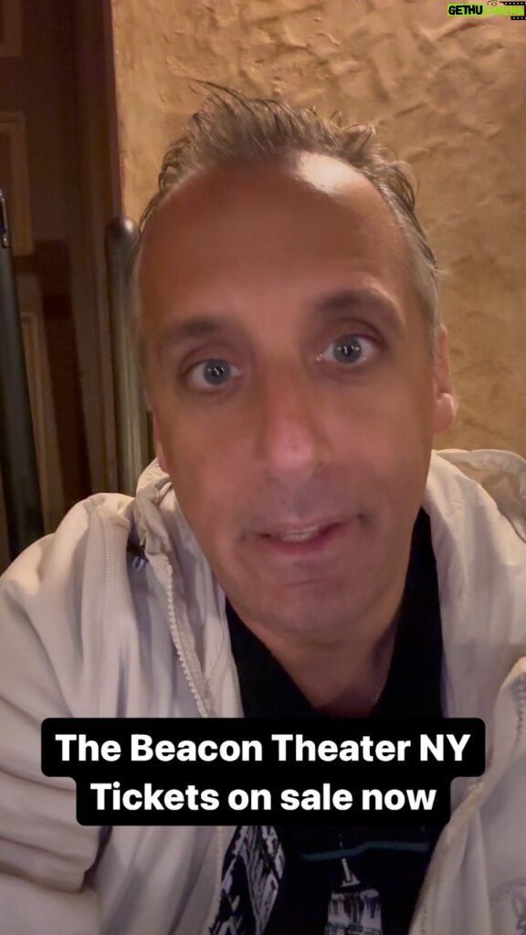 Joe Gatto Instagram - Tickets available now at JoeGattoOfficial.com or click the link in bio. Show is 1/20/24 The Beacon Theatre