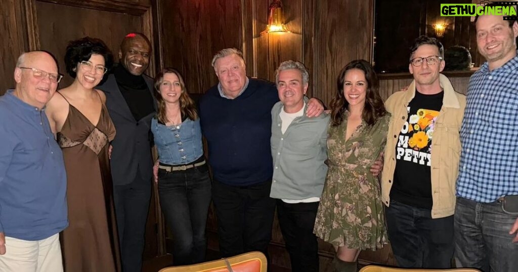 Joe Lo Truglio Instagram - The squad a had a great time last night. I’m a lucky dog to have all of these wonderful, funny, kind people still in my life. Many stories, many laughs, a few tears, sometimes both at the same time. Like it should be. NINE-NINE! ❤️