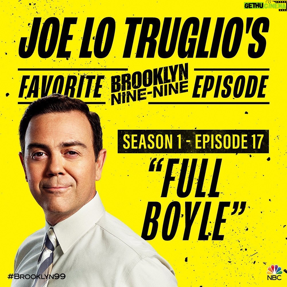 Joe Lo Truglio Instagram - Listen, it’s hard to pick just one from our debut season. “The Party” (Gina holding court with psychologists) “Tactical Village” (Rosa pegs Boyle with paintballs) and “Fancy Brudgom” (guest starring the lovely @officialbethdover ) are three other faves. 🌟🌟🌟 ..but there’s a lot more faves coming this Thursday Aug 12th! @nbc ONE LAST RIDE!!🚨🚨🚨🚨 #brooklyn99 #Season8 #toomanyfaves #SaveTheFaves