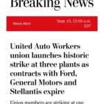 Joe Lo Truglio Instagram - The labor issue is not just a Hollywood problem. Amazon, Starbucks, CA Health care workers, now arguably the most impactful union in American industry, the UAW. No worker will allow their livelihood to be taken away or shaved down to the bone without a fight. And if we fight, we will win. #sagaftrastrong #wgastrong #uawstrike #labor #solidarity