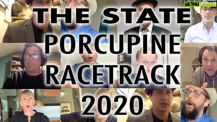 Joe Lo Truglio Instagram - 25 years ago The State did a sketch called Porcupine Racetrack. Some pics from back then here. Check out @davidwain or my story to see our reunion version. It’s silly and we hope you enjoy it. #TheState #PorcupineRacetrack