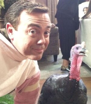 Joe Lo Truglio Instagram - Happy Thanksgiving!🍁 I’m grateful for many things this year and hope all of you are too. 🦃 This turkey was not harmed!
#TwoTurkeys