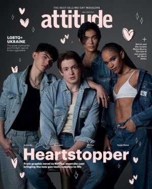 Joe Locke Instagram - Double denim darling
Attitude May/June Issue out now 💕🍂