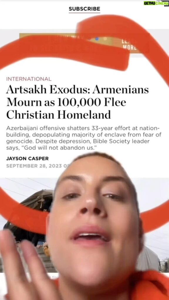 Joe Manganiello Instagram - Fantastic video by @chelseahartisme on the history of the Armenian people and the current state of Artsakh. While the world turns its focus on conflicts in other parts of the world, still nothing has been done to help the Armenians being murdered… #sanctionazerbaijan