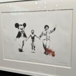 Joe Manganiello Instagram - BANKSY in NYC 🍎