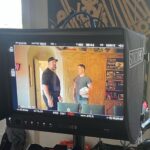 Joe Manganiello Instagram - Got the band back together after three years of remote play and no play… WAR OF DRAGONS Episode 73 kicked off with a food truck and a two hour recap from the very first adventure five years ago, all the way through to the present. The Sandal of Gygax made its appearance as it settled into its new home for the next calendar year at The E. Gary Gygax Memorial Dungeon in Beverly Park next to a set of Gary’s dice gifted to me by his son Luke for my 42nd birthday a few years back. Vince spearheaded a surprise for me, a framed piece of art by Max Dunbar that was used to craft the Wizkids miniatures sets, including all of the characters in the group but this time, with a looming Tiamat above. So f-ing cool… It was a blast seeing everyone in person! Can’t wait for the next session.