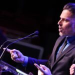 Joe Manganiello Instagram - Sharing the Stage ❤️ Two @cmucfa alumni shared the spotlight on Sunday during the @hollywoodbeautyawards. Actress and @cmudrama alumna Ming-Na Wen received the Timeless Beauty Award! 🏆 She was honored by longtime friends Joe Manganiello, who is a fellow CMU alum, and Chaz Dean. Photos via @johnphotography #TartanProud