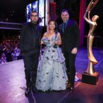 Joe Manganiello Instagram - The grand finale of the evening was The Timeless Beauty Award. Actress Ming-Na Wen was honored by longtime friends Joe Manganiello and Chaz Dean. As Joe said, “Congratulations on the “Reverse-Aging Award!” ♥️🙏 @mingna_wen @joemanganiello @chazdean #timelessbeauty #hollywoodbeautyawards Photos by @johnphotography Hollywood