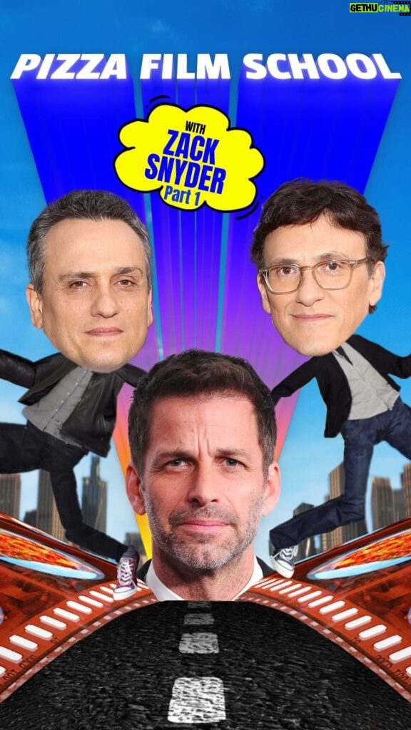 Joe Russo Instagram - Marvel or DC? Pepperoni or Cheese? The Bros & Zack Snyder crush some @dtown_pizzeria while chatting about Zack’s directorial process in making Justice League, and the release of his directors cut… Part 1 of the two-part Zack Snyder episode is available NOW on the AGBOVERSE. Link in bio to subscribe and watch.