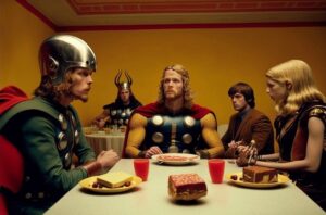 Joe Russo Instagram - Holy shit. Where can we watch this…

AI art front @digiguru. “The Avengers (1980) directed by Wes Anderson”