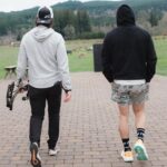 Joel Courtney Instagram - Last week @cameronrhanes taught me how to shoot a compound bow. It was an unforgettable day. This week I can’t get out of my head how excited I am to put in the practice and see what lies ahead. #compundbow #keephammering #cameronhanes #100yardshot Springfield, Oregon