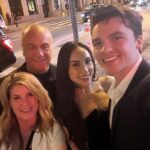 Joel Courtney Instagram - Best date night ever! We had the honor of attending @thechosentvseries Season 4 Premiere, seeing friends, and making new ones. The show is so good. I can’t recommend it enough and it had us on the edge of our seats! #thechosen The Theatre at Ace Hotel