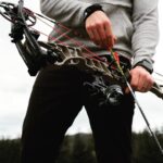 Joel Courtney Instagram - It may be too early to call archery a passion, but it sure feels like it is. Next step is repetition, right @cameronrhanes? #archery #archerylife #archerypractice #compoundbow #hoyt Springfield, Oregon