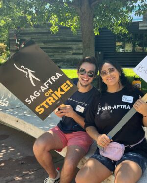 Joey Bragg Instagram - As the great Miley Cyrus once said, “Always gonna be an uphill battle.” #SagAftraStrong #SagAftraStrike