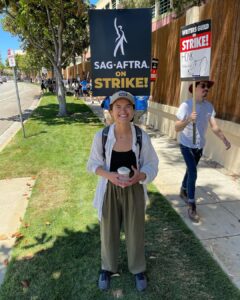 Joey Bragg Instagram - As the great Miley Cyrus once said, “Always gonna be an uphill battle.” #SagAftraStrong #SagAftraStrike